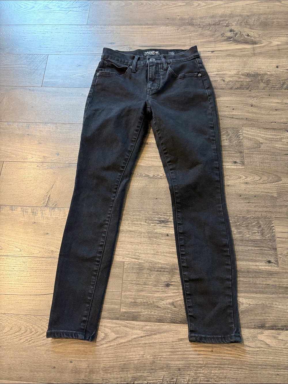 Lucky Brand Women's Black mid rise Skinny Ava Jeans